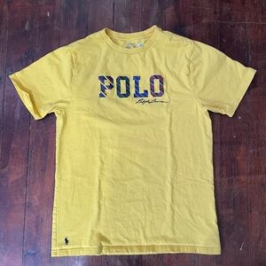 Polo by Ralph Lauren Graphic Yellow Tee